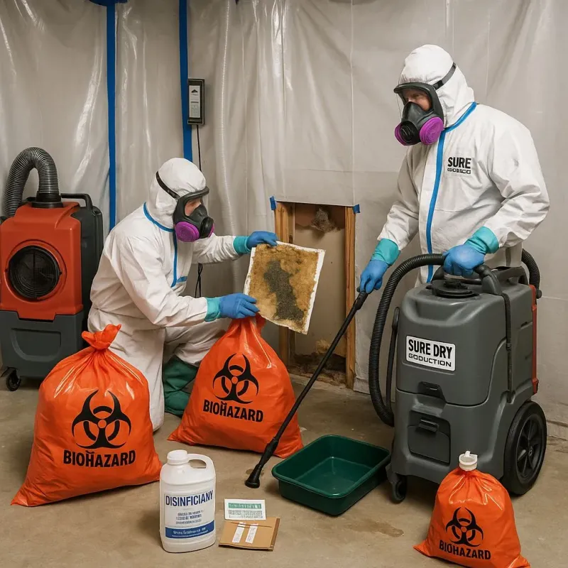 Contaminated Water Handling Protocols process in Hazel Green, AL