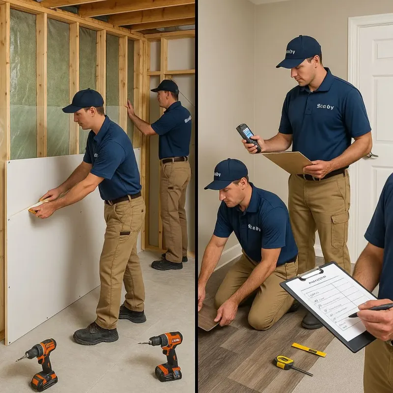 Repairs and Reconstruction process in Hazel Green, AL